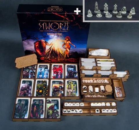 Zestaw: Insert do gry Stworze Odrodzenie + figurki