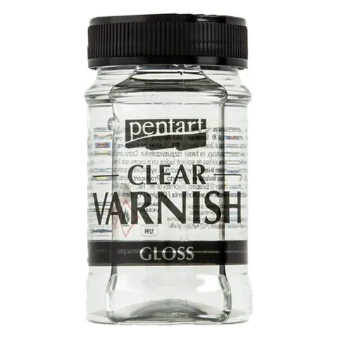 Werniks rozpuszczalnikowy błyszczący do decoupage Pentart Clear 100 ml