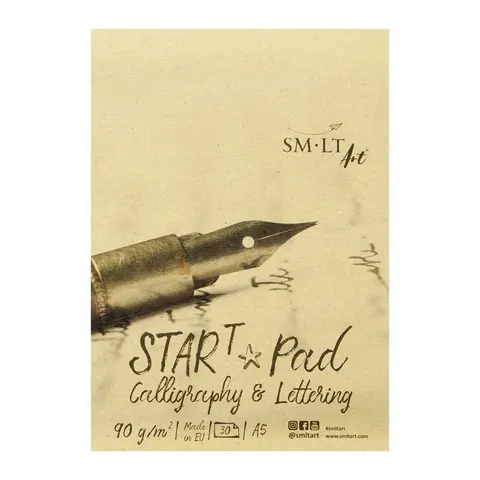 Blok SMLT STARt Calligraphy & Lettering - A5, 90 g, 30 ark.