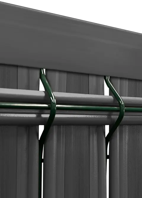 Listwy Ogrodzeniowe Pionowe 153x250cm RD03 Antracyt komplet
