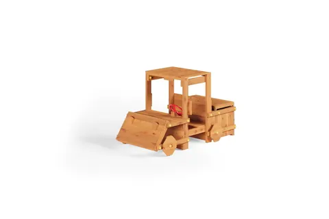 Samochód zabawka z drewna do ogrodu Buggy