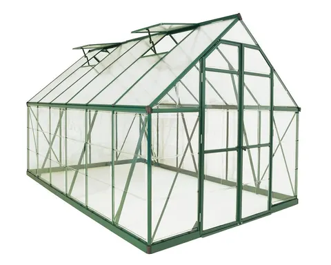 Szklarnia z poliwęglanu Balance Green 2,44 x 3,67 m Palram - Canopia