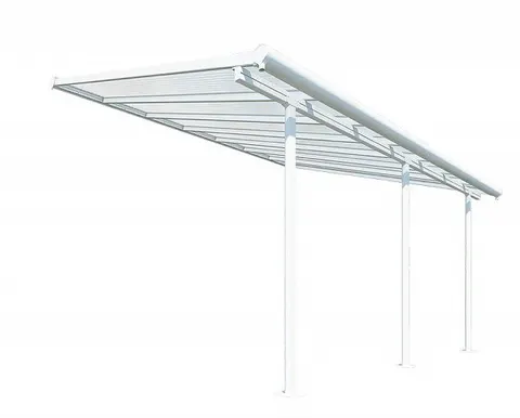 Zadaszenie tarasu aluminiowe Sierra Palram - Canopia 3 x 4,25 m białe