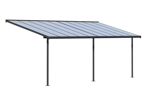 Aluminiowe zadaszenie tarasu Sierra Palram - Canopia 3 x 6,1 m szare