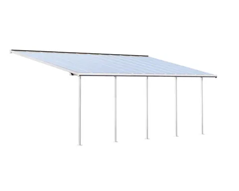 Aluminiowe zadaszenie tarasu Sierra Palram - Canopia 3 x 7,3 m białe