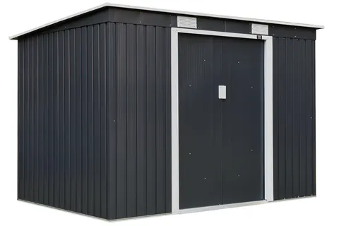 Domek narzędziowy metalowy Oklahoma 2,6 x 1,8 m Store Boss antracyt