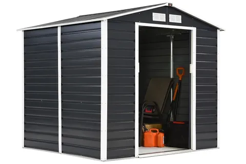 Domek narzędziowy metalowy Lahti 2,1 x 1,9 m Store Boss antracyt
