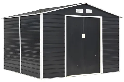 Domek narzędziowy metalowy Lahti 2,8 x 3,2 m Store Boss antracyt