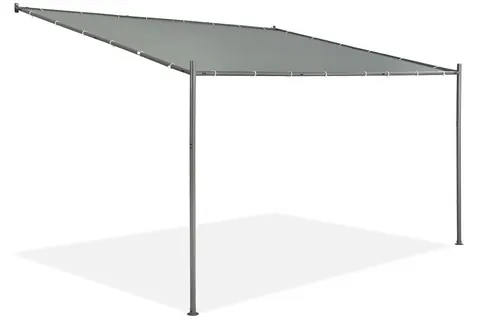Antracytowe zadaszenie tarasu Genua 3 x 3m Garden Point