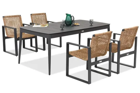 Meble aluminiowe Almada/Padwa dla 4 osób Garden Point
