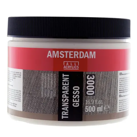 Grunt Gesso transparentne 3000 Amsterdam - 500 ml