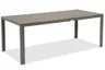Duży stół ogrodowy aluminiowy polywood 200 cm Verona Garden Point szary