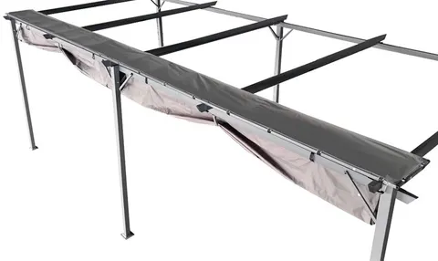 Poliestrowy panel przeciwdeszczowy do pergoli La palma 3x6 Garden Point