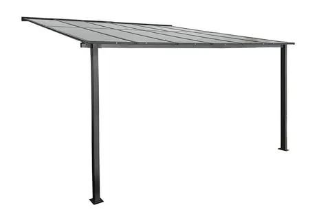 Antracytowe zadaszenie tarasu Maryland 3x4m Garden Point