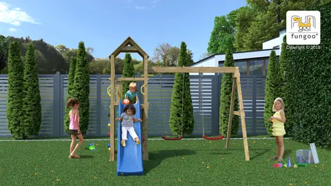 Plac zabaw ogrodowy dla dziecka Flappi Fungoo