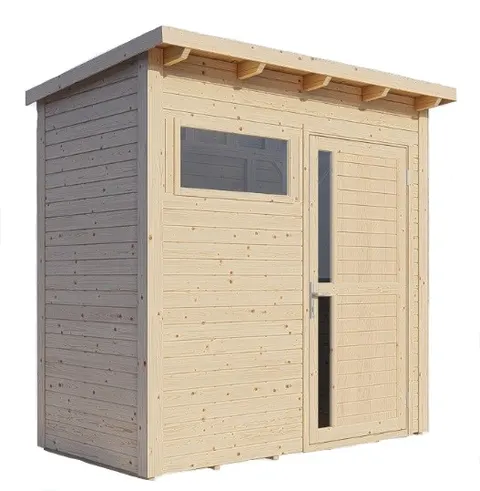 Drewniany domek ogrodowy Vik 250 x 140 cm