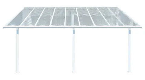 Aluminiowa wiata przyścienna Sierra Palram - Canopia 3 x 5,46 m biała