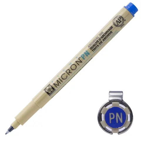 Cienkopis SAKURA Pigma Micron PN - niebieski