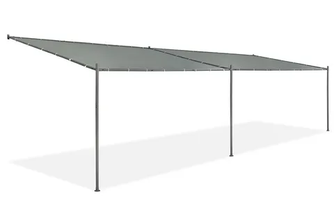 Antracytowe zadaszenie tarasu Genua 3 x 8m Garden Point