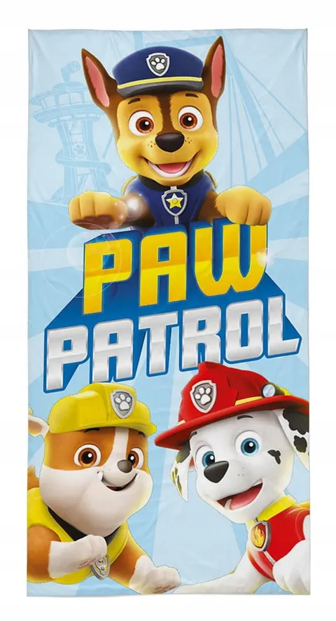 Ręcznik plażowy dziecięcy 70cm x 140cm PIS PATROL