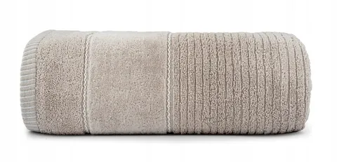 Ręcznik 100 % BAWEŁNA 70cm x 140cm jasny beżowy (162)