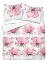 Pościel Bawełniana 220x200 + 2x70x80 Komplet 3cz 100% Bawełna