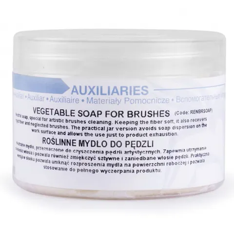 Mydło Roślinne do czyszczenia pędzli Renesans 115 g