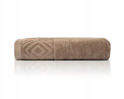 Ręcznik Kąpielowy PAULA 70x140 cm | 100% Bawełna | 550 g/m² | kolor Taupe