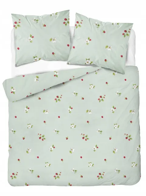 Komplet Pościeli Bawełnianej 220x200 Kwiaty 100% Bawełna + 2 Poszewki