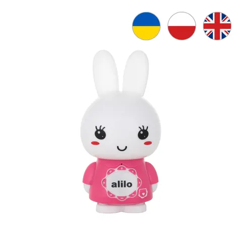 Alilo Big Bunny G7C (ukraińska wersja językowa) Różowy/Рожевий