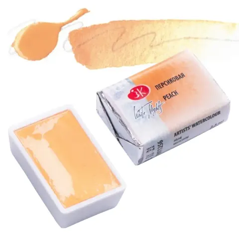 Farba akwarelowa Białe Noce kostka - 256 Peach