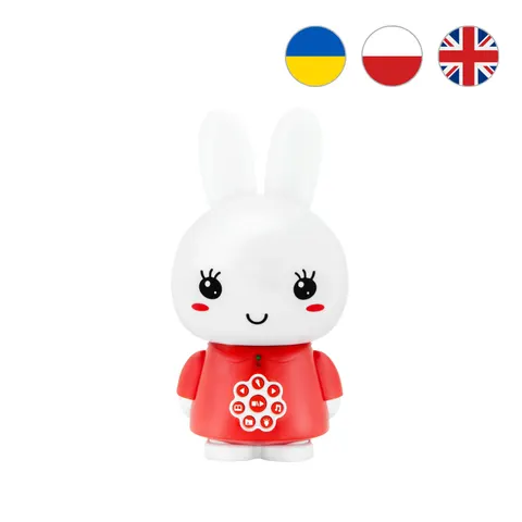 Alilo Honey Bunny G6 (ukraińska wersja językowa) Czerwony/Червоний