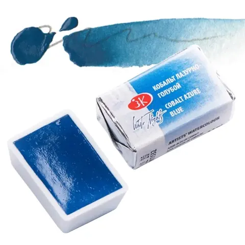 Farba akwarelowa Białe Noce kostka - 532 Cobalt Azure Blue