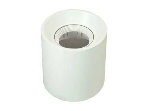 Oprawa natynkowa, spot, Tuba biała do żarówek LED GU10