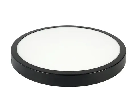 PANEL LED 24W 4000K OKRĄGŁY CZARNY PLAFON 28,5cm OREGON