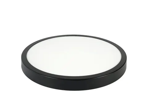 PANEL LED 18W 4000K OKRĄGŁY CZARNY PLAFON 22,5cm OREGON