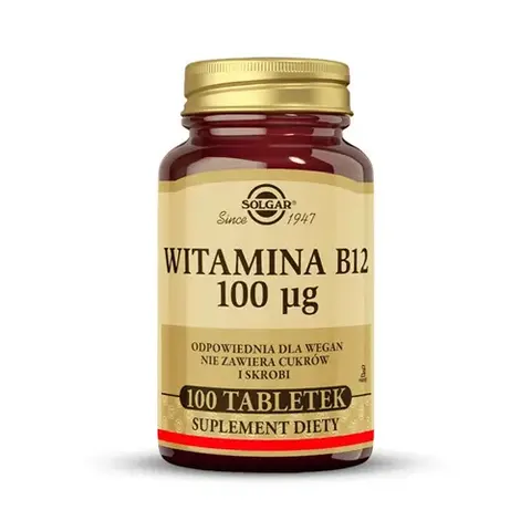 SOLGAR Witamina B12 100 tabletek