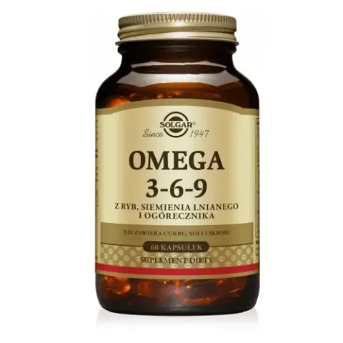 SOLGAR Omega 3-6-9 60 kapsułek