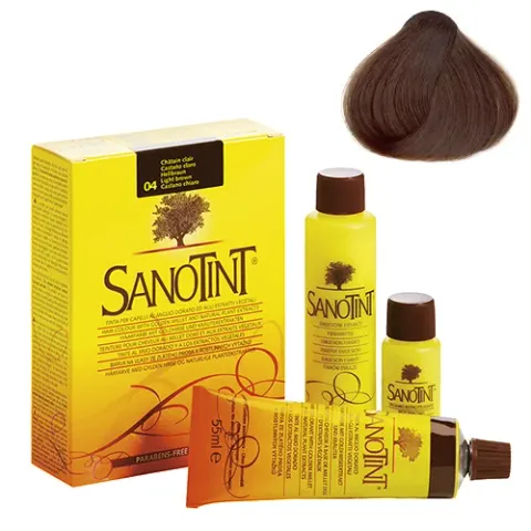Sanotint Classic Farba do włosów - 04 Light Brown (Jasny Brąz)