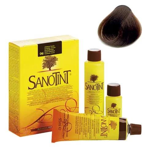 Sanotint Classic Farba do włosów - 06 Dark Chestnut (Ciemny Kasztan)