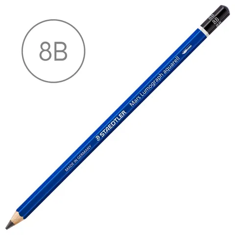 Ołówek wodorozpuszczalny Staedtler Mars Lumograph - 8B