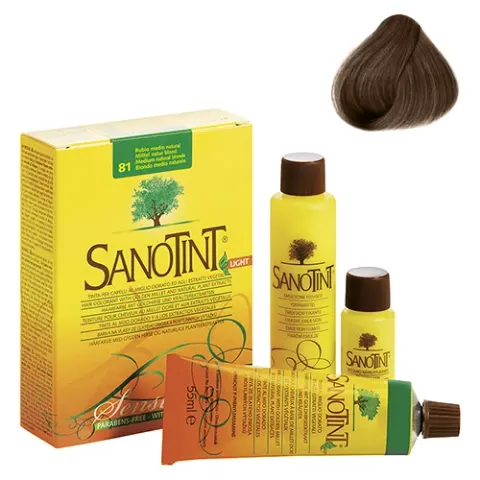 Sanotint Light Farba do włosów - 81 Medium Natural Blonde (Średni Naturalny Blond)