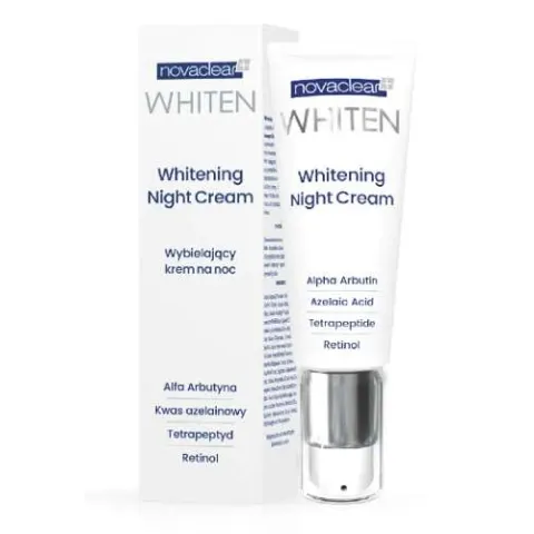 WHITEN Wybielający krem na noc 50 ml
