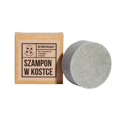 4 Szpaki Szampon w kostce Detoksykujący 75g