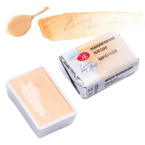 Farba akwarelowa Białe Noce kostka - 222 Naples Flesh