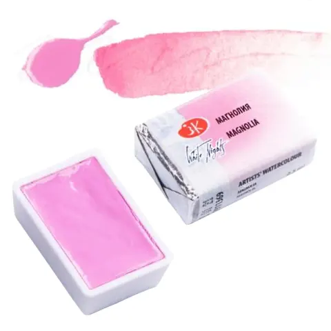 Farba akwarelowa Białe Noce kostka - 369 Magnolia