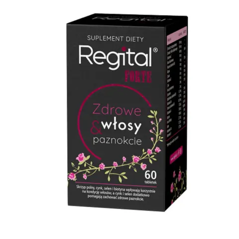 REGITAL FORTE Zdrowe włosy&paznokcie 60 tabletek