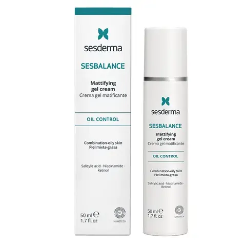 SESDERMA SESBALANCE Matujący, regulujący sebum żel-krem 50 ml