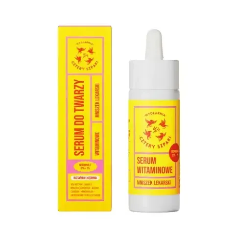 4 SZPAKI Serum Witaminowe Mniszek Lekarski 30 ml