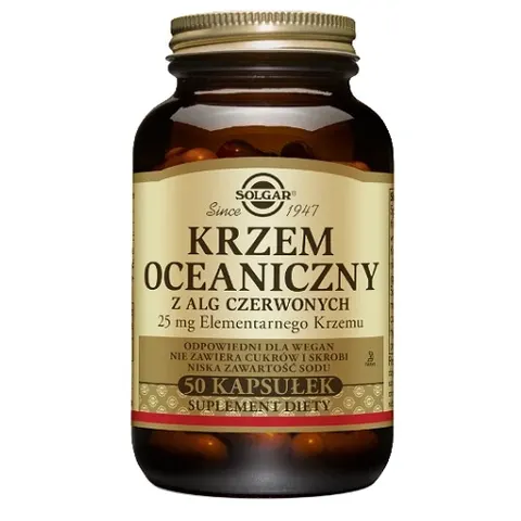 Solgar Krzem oceaniczny 25 mg - 50 kaps